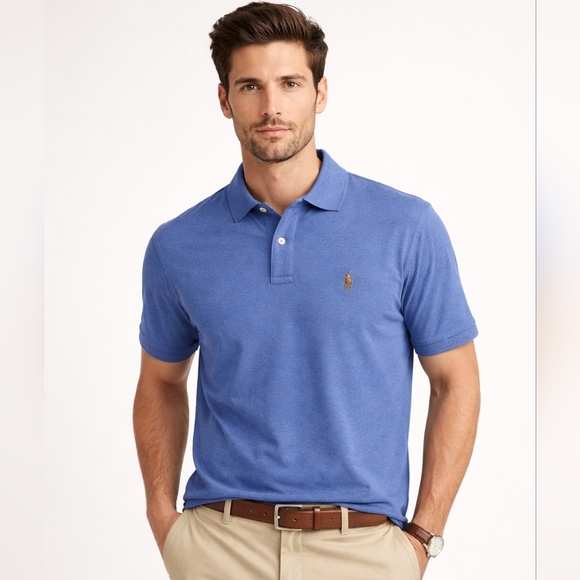 Polo Ralph Lauren Other - Polo Ralph Lauren Classic Fit Polo Shirt Mens XL Blue 100% Cotton